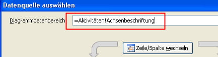 Excel: Datenquelle ändern