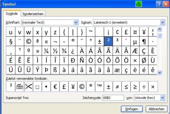 Hochgestellte Zahlen Gewusst Wie Excel Kalaidos Fh