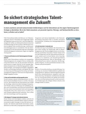 HR Management - Personalentwicklung - Best Practices im Personal und Talentmanagement
