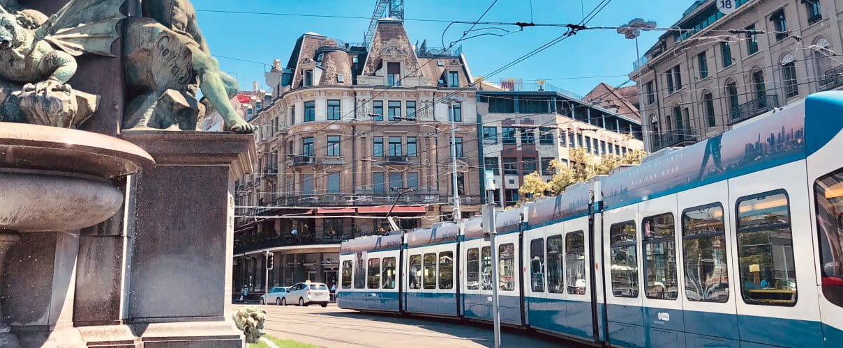 Tram in Zürich