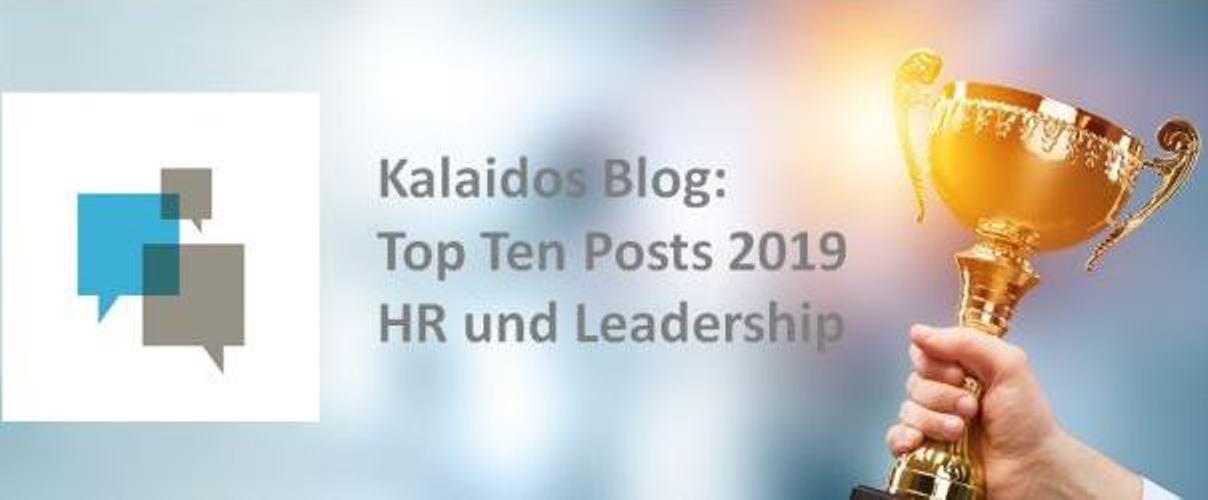 Top Ten Posts 2019: HR und Leadership Kalaidos Blog