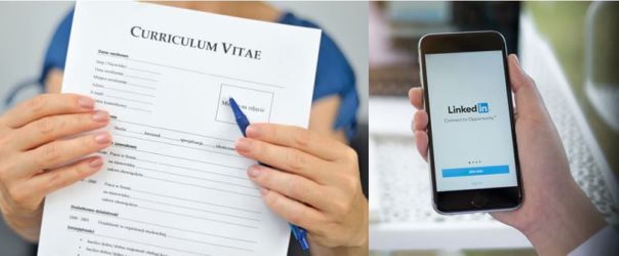 CV versus LinkedIn