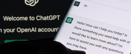 ChatGPT-Bildschirm ChatGPT-Bildschirm