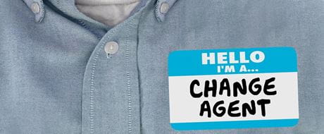 Hemd mit Sticker Change Agent Hemd mit Sticker Change Agent