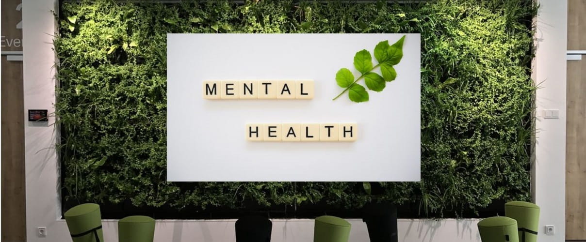 Wanddekoration Mental Health