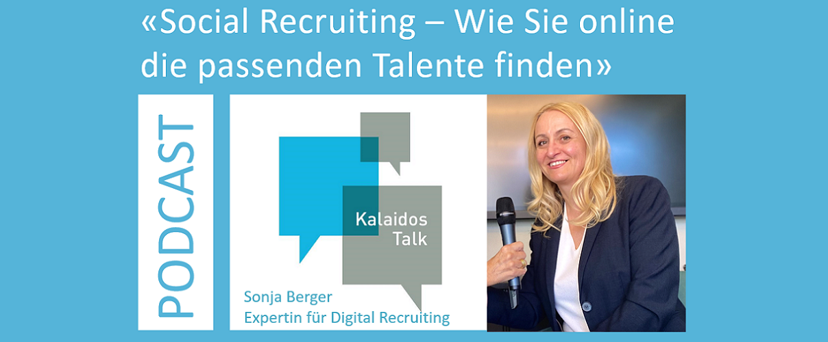 Sonja Berger im Kalaidos Talk