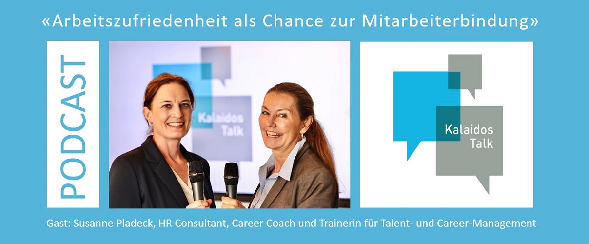 Susanne Pladeck im Kalaidos Talk mit Irene Willi