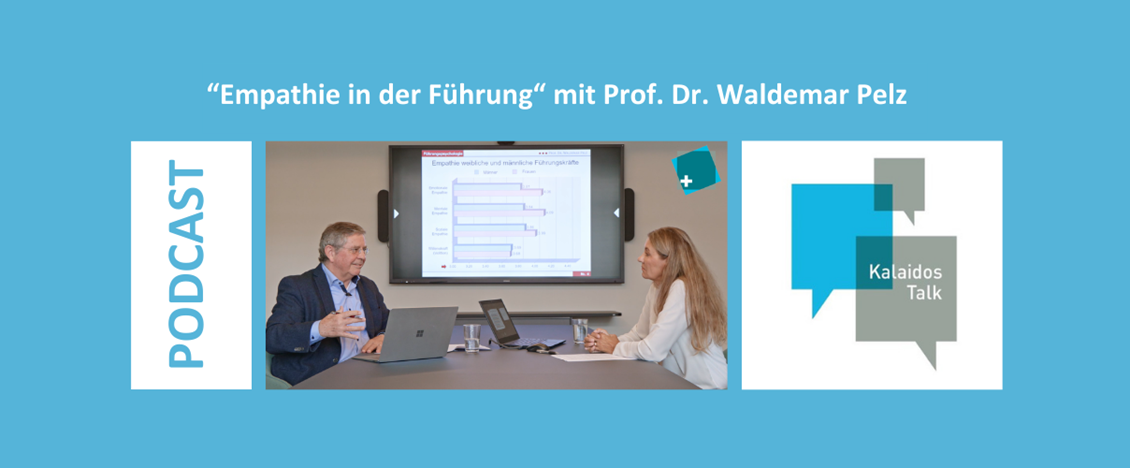Kalaidos Talk mit Prof. Dr. Waldemar Pelz und Irene Willi