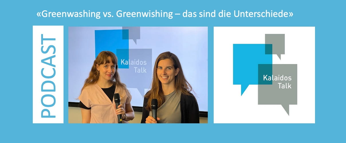 Podcast-Host Lea Schlenker mit Greenwishing-Mitgründerin Martina Bühler