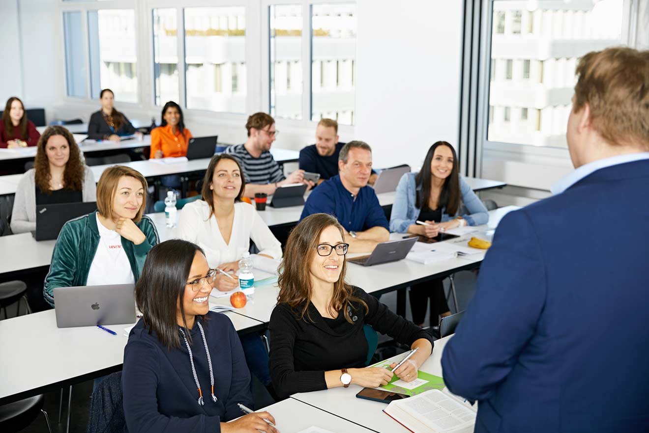 Studenten im Unterricht