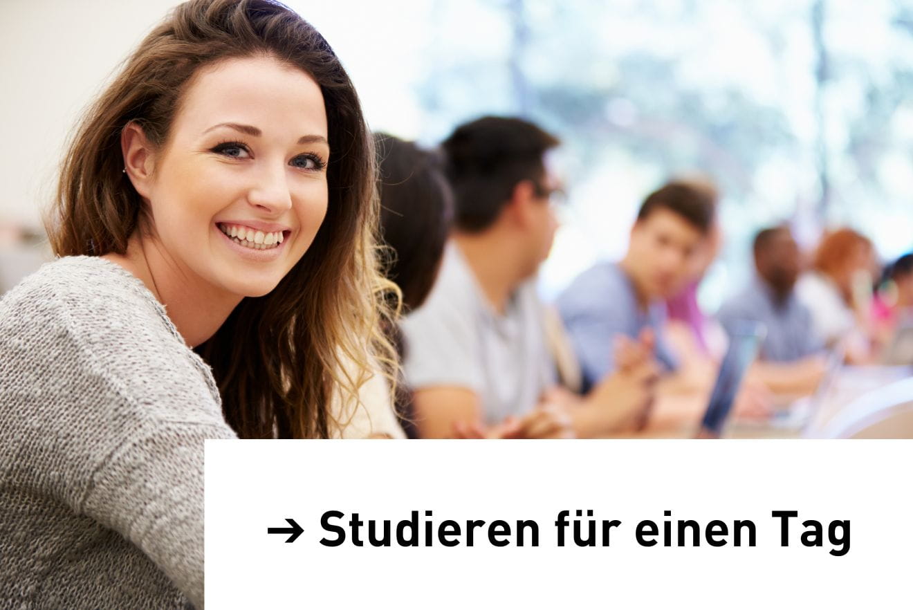 Studieren fuer einen Tag Careum Hochschule Symbolbild Studierende