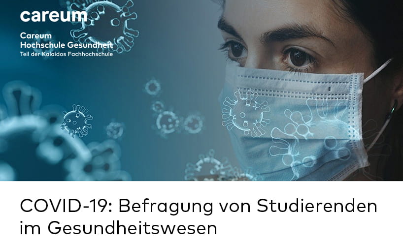 Frau mit Hygienemaske vor Coronvirus