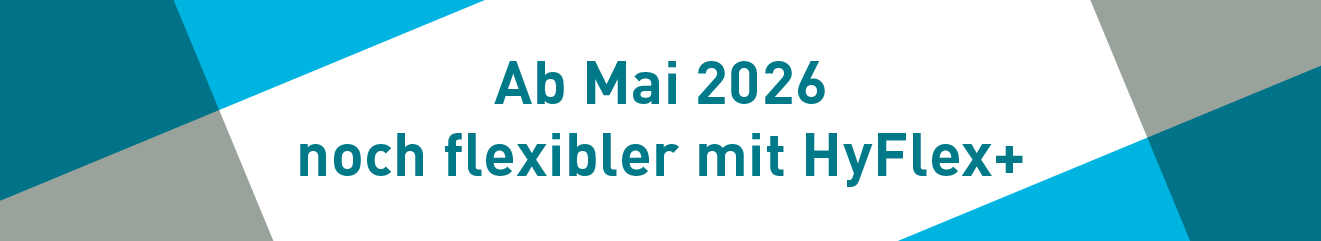 Grafik HYFlex+ mit Banner