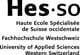 Logo University of Applied Sciences Western Switzerland