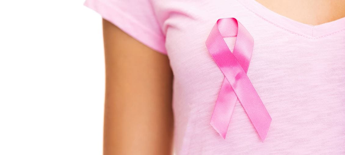 Pink ribbon Brustkrebs