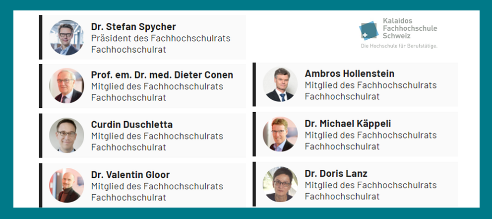 Fachhochschulrat Kalaidos FH