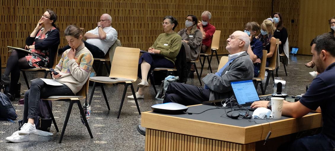 Workshop part. Gesundheitsforschung Zuschauer