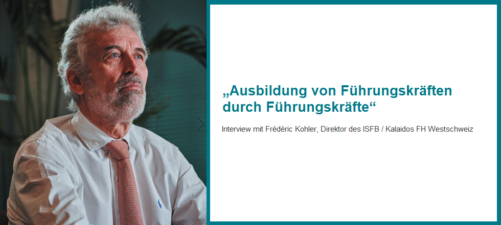 Artikel Ausbildung von Führungskräften durch Führungskräfte - Frédéric Kohler
