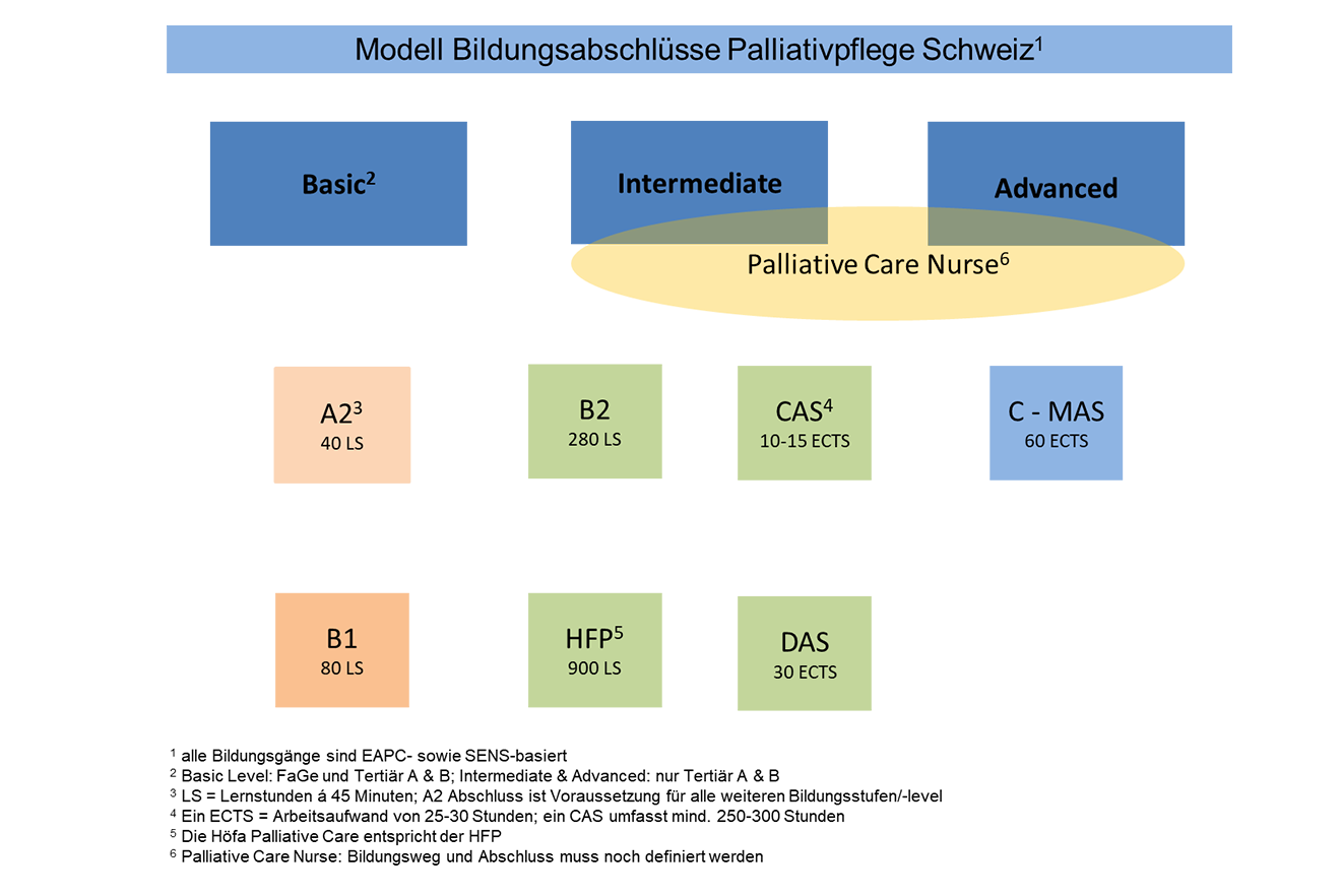 Bildungsabschlüsse Palliative Care