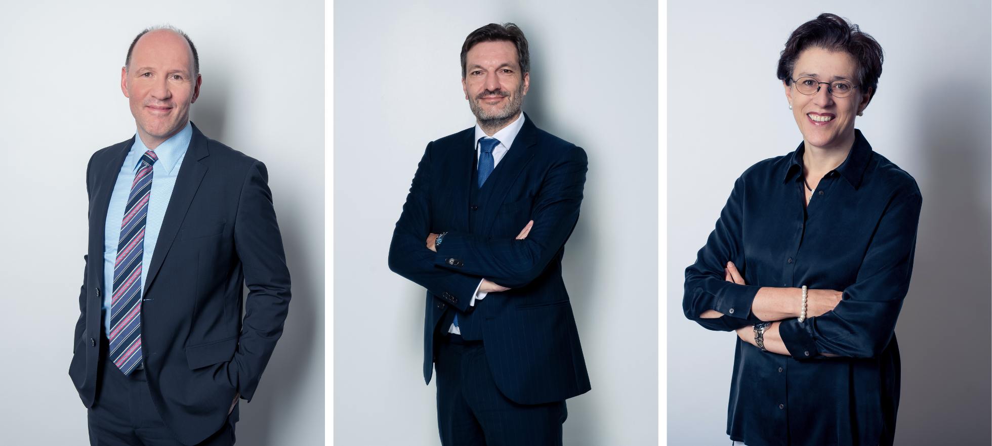 Fachhochschulrat der Kalaidos FH verleiht drei Professuren (Marcel Schmid, Wolfgang Schatz, Jacqueline Martin)