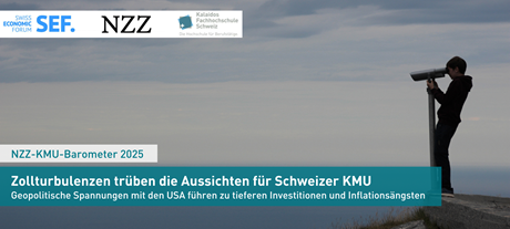 NZZ-KMU-Barometer 2025 - trübe Aussichten
