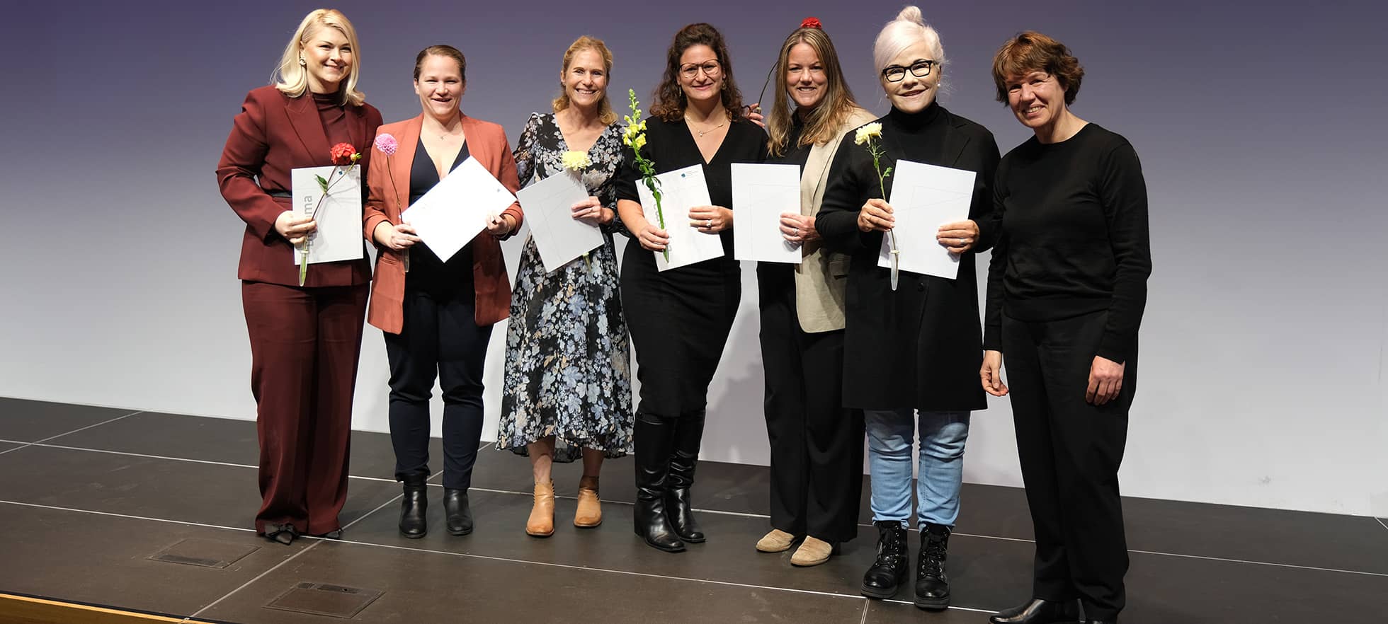 Diplomfeier Gruppenfoto