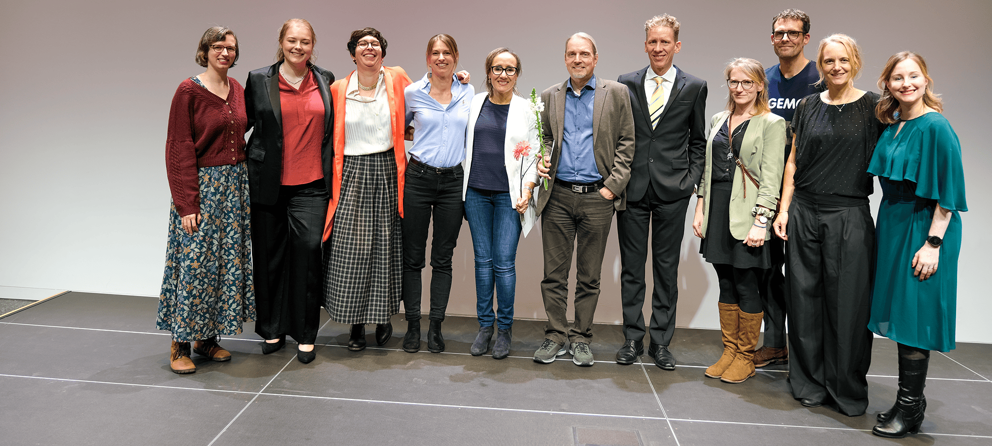 Diplomfeier Gruppenfoto