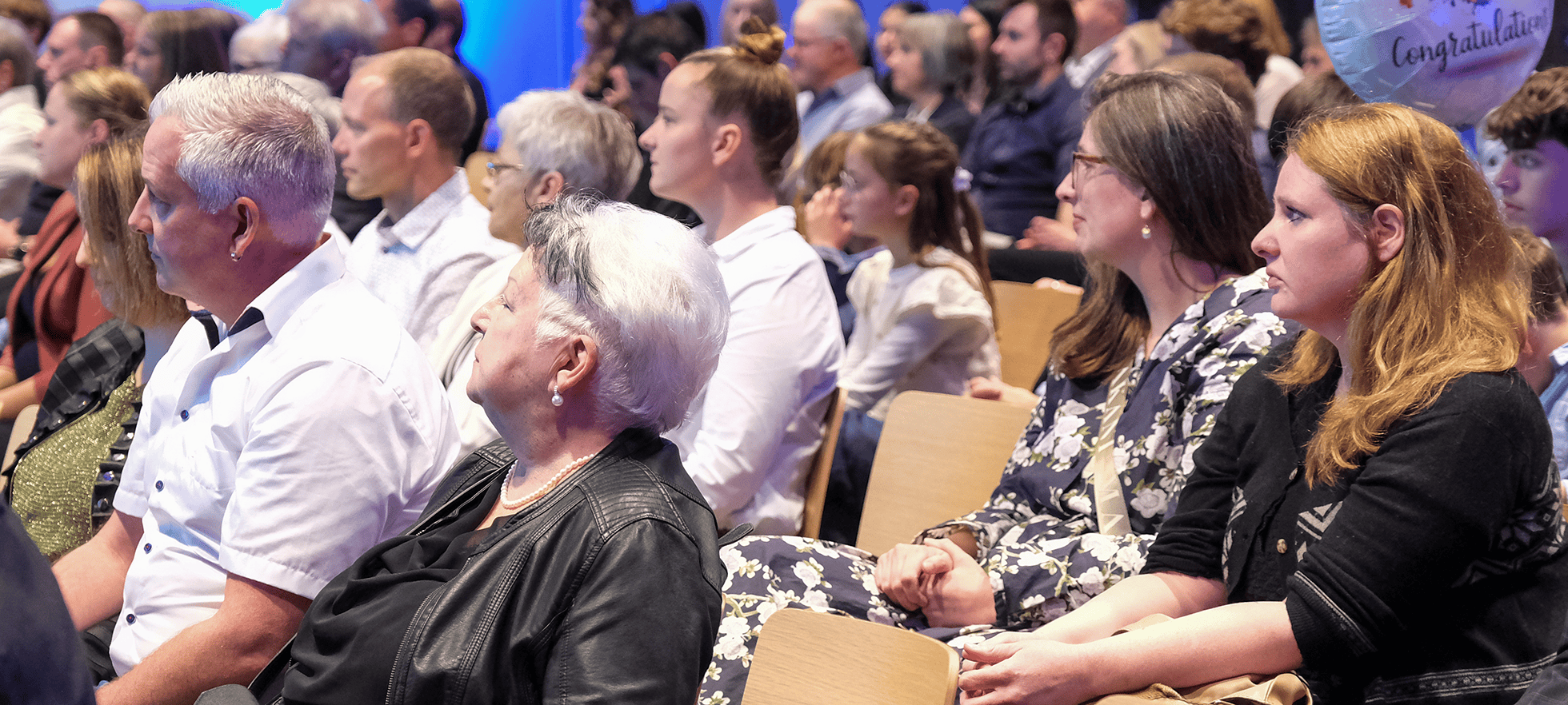 Publikum Diplomfeier