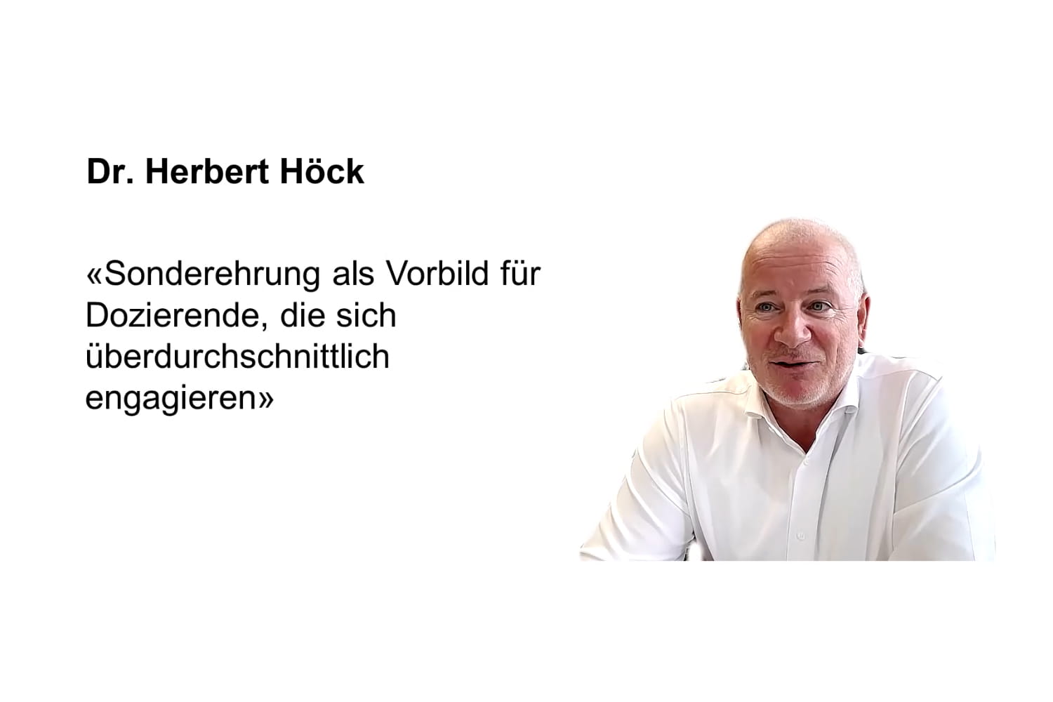 Dr. Herbert Höck