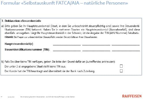 Automatischer Informationsaustausch Kalaidos Fh
