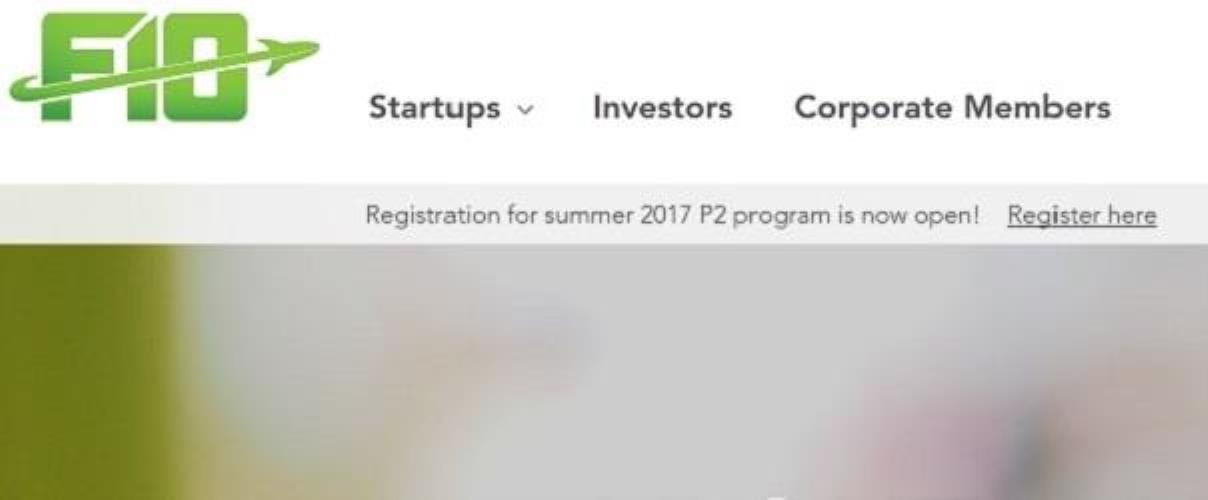 Screenshot der Webseite von F10