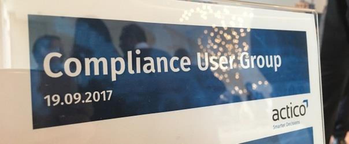 Compliance User Group 2017