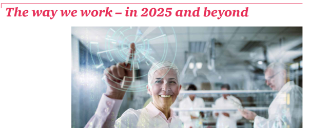 PwC-Studie: The way we work - in 2025 and beyond