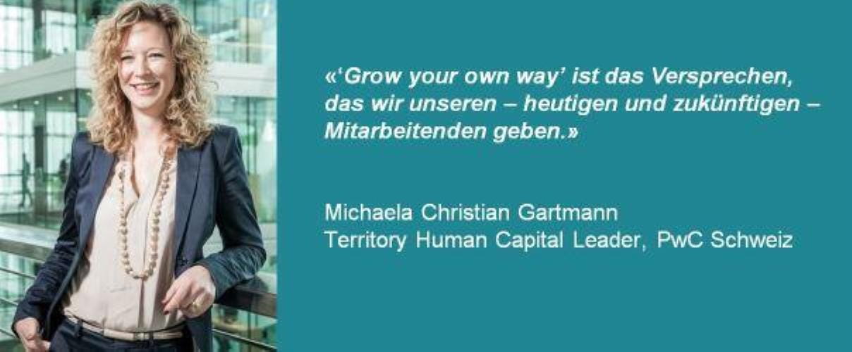 Michaela Christian Gartmann, Personalleiterin PwC Schweiz