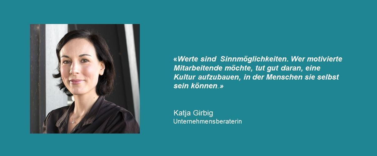 Katja Girbig über den Sinn von Werten
