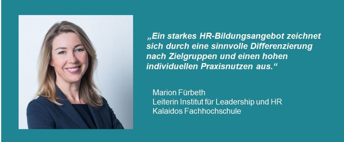 Interview mit Marion Fürbeth: Welche Bildung braucht das HR der Zukunft?