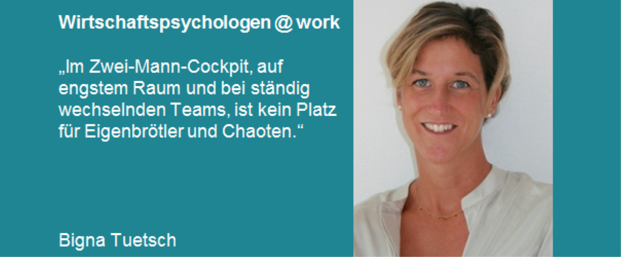 Portrait und Zitat von Interviewpartnerin Bigna Tuetsch