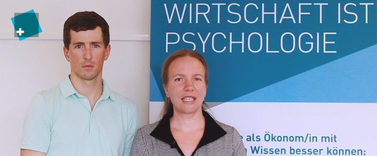 Teammitglieder des Instituts für Wirtschaftspsychologie der Kalaidos FH sprechen über Wirtschaftspsychologie